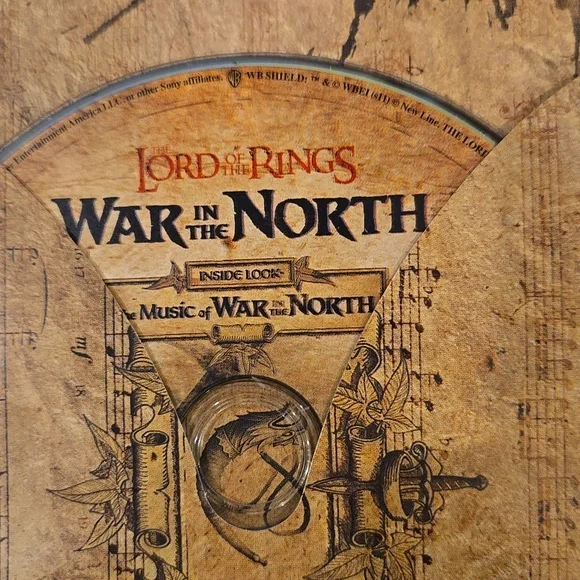 Lord If The Rings " War in the North" Art Book With DVD Never Used - Picture 5 of 9